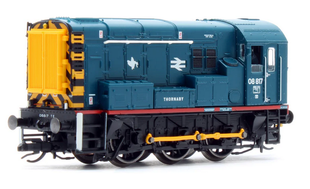 TT:120 Guage Hornby TT3033M BR Class 08 0-6-0 08817 Diesel